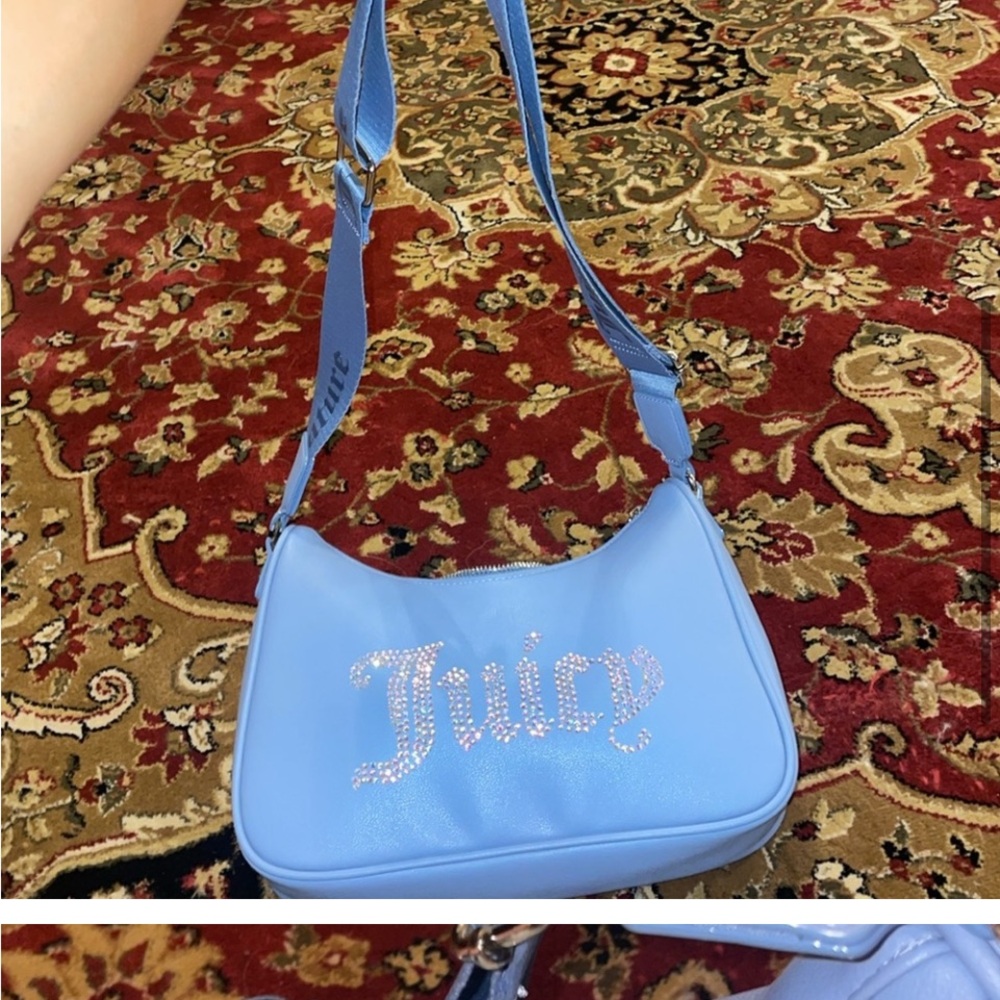 Juicy Couture Light Blue Shoulder Bag - Picture 4 of 6
